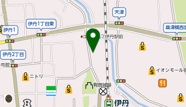 [EV]伊丹市 JR伊丹駅前駐車場の地図画像