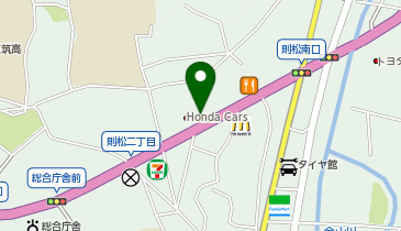 [EV](株)ホンダカーズ北九州 Honda Cars北九州 則松店の地図画像