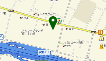 [EV](株)ホンダベルノ市川 Honda Cars市川 市川鬼高店の地図画像