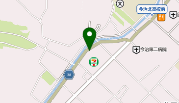 [EV]セブンイレブン今治北日吉町2丁目店の地図画像