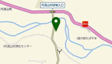 [EV](株)QOLたばやま 道の駅 たばやまの地図画像