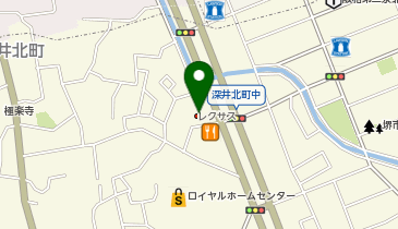 [EV]トヨタカローラ南海(株) レクサス泉北の地図画像