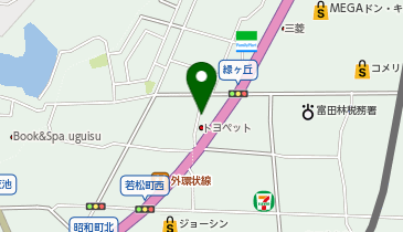 [EV]大阪トヨペット(株) 富田林店の地図画像