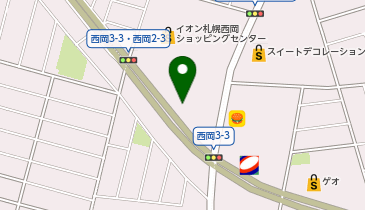 [EV]イオン北海道(株) イオン札幌西岡ショッピングセンター (立体P 1階)の地図画像