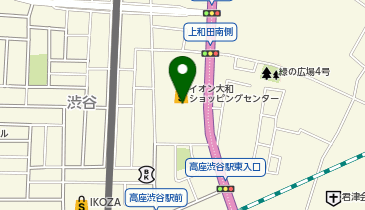 [EV]イオンリテール(株) イオン大和店 (地下P)の地図画像