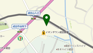 [EV]イオンタウン成田富里 (屋内P 1階)の地図画像