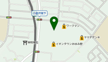 [EV]イオンタウンおゆみ野 (北側平面P)の地図画像