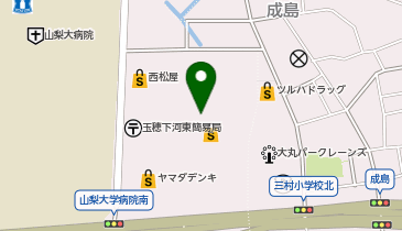 [EV]イオンタウン山梨中央の地図画像