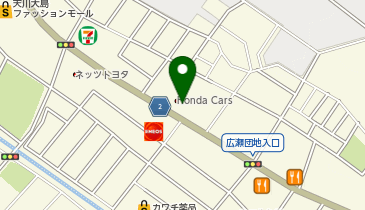 [EV](株)ホンダカーズ群馬 Honda Cars群馬 前橋大島店の地図画像