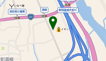 [EV]イオンリテール(株) イオン大安店  (西側平面P)の地図画像