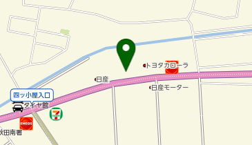 [EV]秋田ダイハツ販売(株) 仁井田店の地図画像