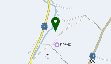 [EV]三川温泉 湯元館の地図画像