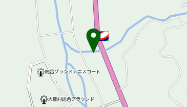 [EV]大鹿村 道の駅 歌舞伎の里大鹿の地図画像