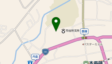 [EV]新城市 鳳来総合支所の地図画像