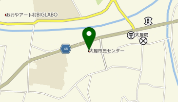 [EV]養父市大屋地域局の地図画像