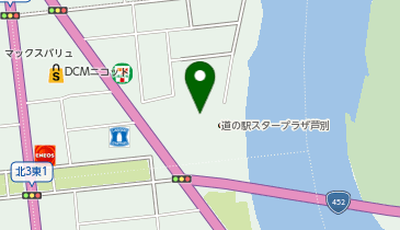 [EV]芦別市 道の駅 スタープラザ 芦別の地図画像
