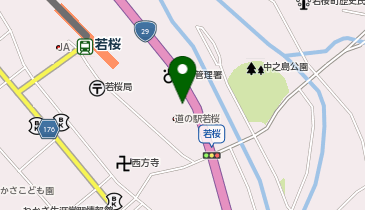 [EV]若桜町 道の駅 若桜の地図画像