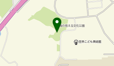 [EV]浜田市 海のみえる文化公園の地図画像