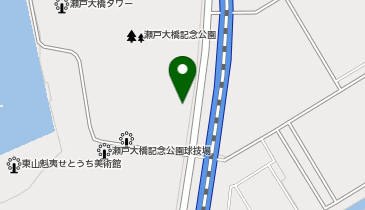 [EV]坂出市 道の駅 瀬戸大橋記念公園の地図画像