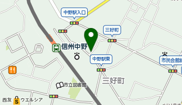 [EV]ルートインジャパン(株) ルートインGrand中野小布施 -信州中野駅前-の地図画像