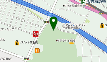 [EV]船橋競馬場 (立体P 3階)の地図画像