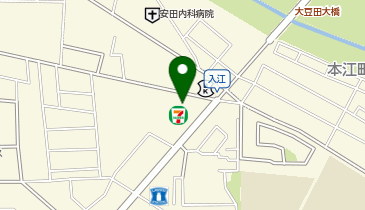 [EV]セブンイレブン金沢入江1丁目店の地図画像