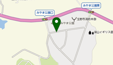 [EV](株)パワーエックス 道の駅 みやま公園の地図画像