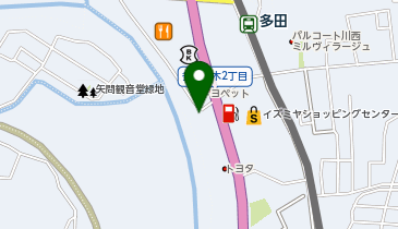 [EV]神戸トヨペット(株) 川西店の地図画像