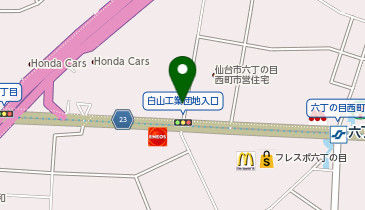 [EV]宮城ダイハツ販売株式会社 六丁の目店の地図画像