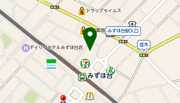 [EV]第一プラザ みずほ台店 (屋上P)の地図画像