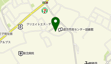 [EV]八王子市 恩方市民センターの地図画像