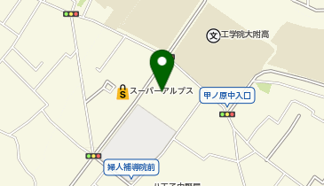 [EV]八王子市 甲の原体育館の地図画像
