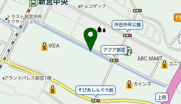 [EV]イケア・ジャパン(株) IKEA福岡新宮 (平面P 北側)の地図画像