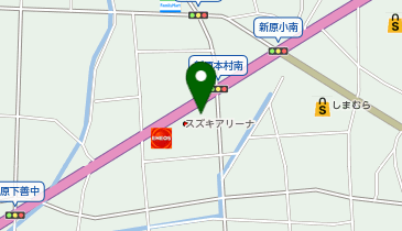 [EV](株)スズキ自販浜松 スズキアリーナ浜北の地図画像