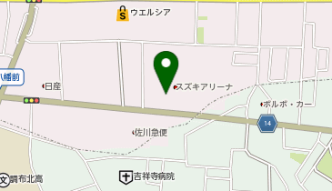 [EV](株)スズキ自販南東京 スズキアリーナ三鷹の地図画像