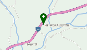 [EV]道の駅 酒蔵奥出雲交流館の地図画像