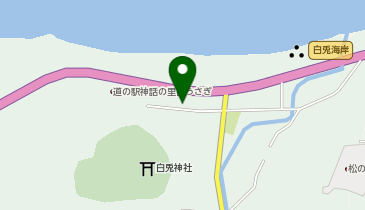 [EV]道の駅 神話の里白うさぎの地図画像