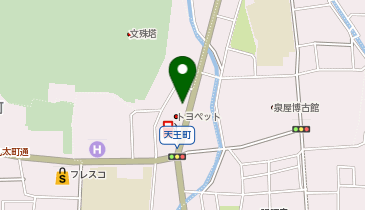 [EV]京都トヨペット(株) 岡崎店の地図画像