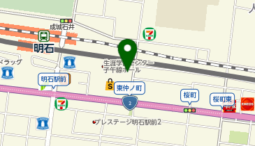 [EV]明石地域振興開発(株) アスピア明石 (立体P)の地図画像