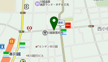 [EV]パイン(株) SANパーク川越通町1の地図画像