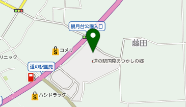 [EV](株)パワーエックス 道の駅 国見 あつかしの郷の地図画像