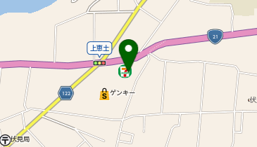 [EV]セブンイレブン御嵩町伏見店の地図画像