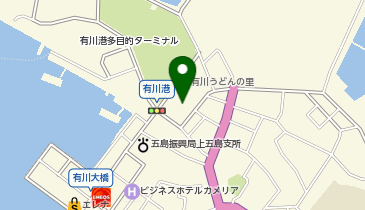 [EV]五島うどんの里 駐車場の地図画像