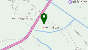 [EV]遠刈田温泉 バーデン家 壮鳳の地図画像