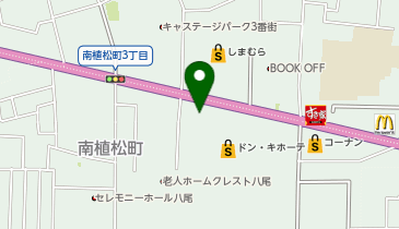 [EV]大阪ダイハツ販売(株) 八尾店の地図画像