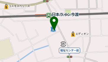 [EV]ローソン日本ライン今渡駅前の地図画像