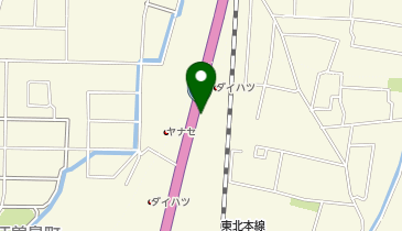 [EV]栃木ダイハツ販売(株) 上横田店の地図画像