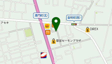 [EV]草加セーモンプラザの地図画像