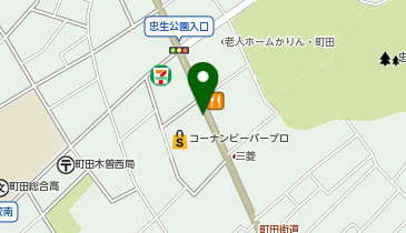 [EV]コーナン商事(株) コーナンビーバープロ町田木曽店の地図画像