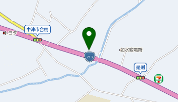 [EV]大分ダイハツ販売(株) 中津店の地図画像